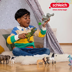 Schleich Horse Club Rider Café 97-Piece Playset with Horse & Figures