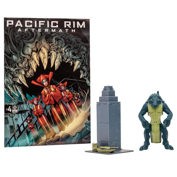 McFarlane Toys Pacific Rim Raiju Kaiju 4" Scale Figure Playset with Comic