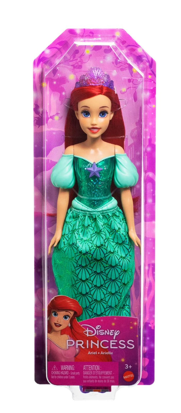 Mattel Disney Princess Ariel Fashion Doll with Tiara & Red Hair