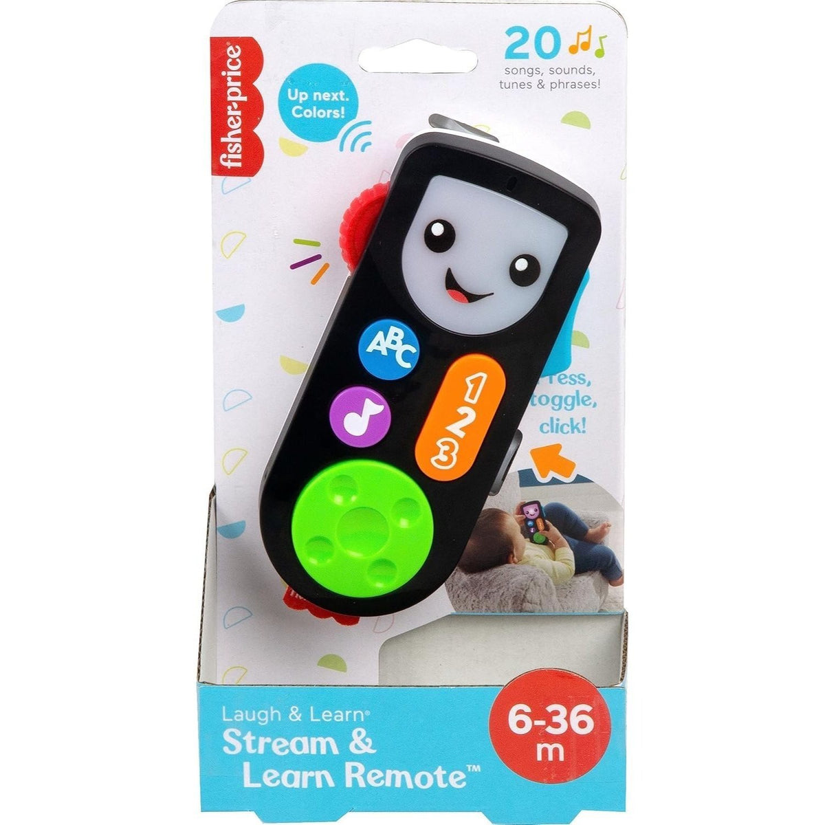 Fisher-Price Laugh & Learn Stream & Learn Remote Toy