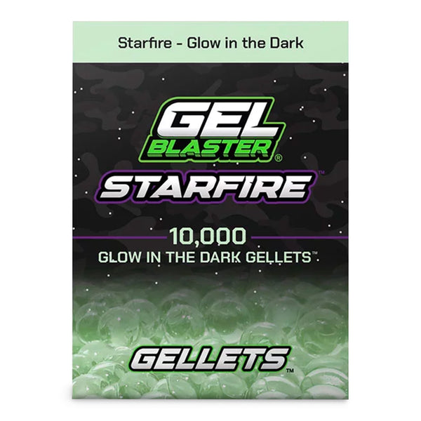 Gel Blaster Starfire Glow-in-the-Dark Gellets Water Bead Ammo 10K