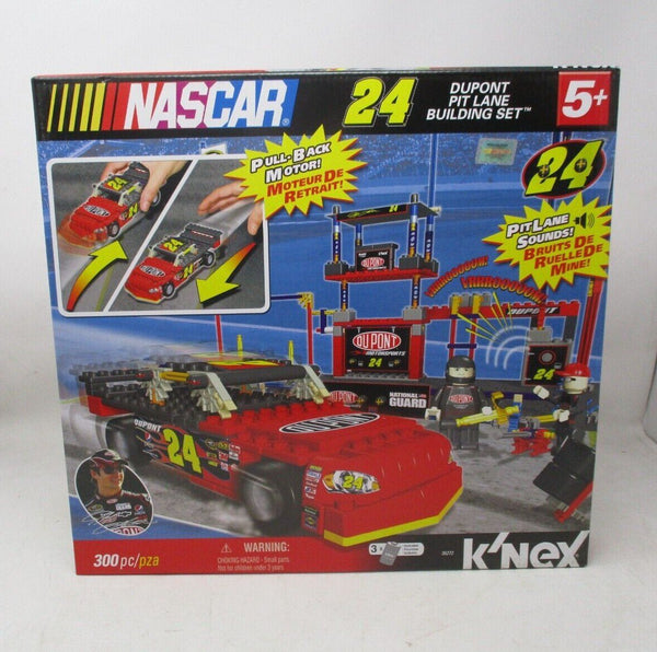 K'NEX Nascar #24 Jeff Gordon Pit Lane Building Set