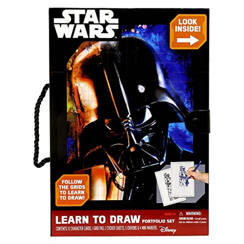 Tara Toys Star Wars Learn to Draw Art Portfolio Playset