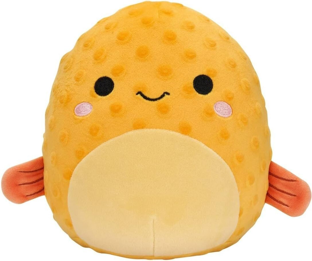 Squishmallows Safa the Yellow Pufferfish Plush | 8 Inch