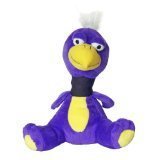 Floogles 442-02 Dodo Bird 8.7 In. Purple and Blue Tan Pet Toy With Squirrel Call Sound - 2 Pack by Floogles