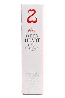 Her Open Heart by Jane Seymour for Women 3 Piece Set; Eau De Toilette Spray 3.4 fl oz and .05 fl oz, Body Lotion 3.4 fl oz