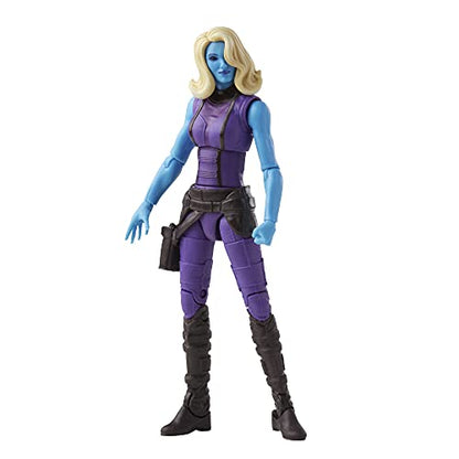 Marvel Legends Series 6-inch Scale Action Figure Toy Heist Nebula, Premium Design, 1 Figure, 1 Accessory, and 2 Build-a-Figure Parts