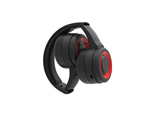 iHome iB99BRC Bluetooth Wireless Headphone, Red/Black