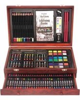 ART 101 USA 53132 132pc Wood Case Art Set