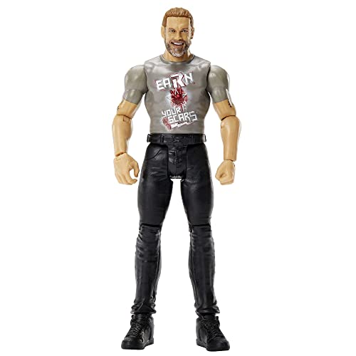 Mattel WWE Basic Action Figure, Edge, Posable 6-inch Collectible for Ages 6 Years Old & Up