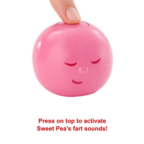 Mattel Games Fart and Go Seek Kids Game, Indoor & Outdoor Hide & Find Activity Game with Electronic Farting Beans