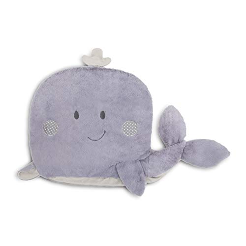 DEMDACO Charming Whale Soft Purple 36 x 22 Polyester Fabric