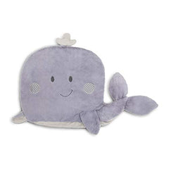 DEMDACO Charming Whale Soft Purple 36 x 22 Polyester Fabric