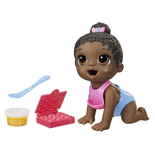 Mildhug Baby Alive, Bo Bebê Hora da Papinha, Negra