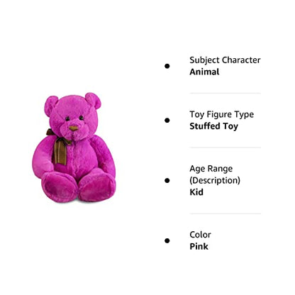 Gitzy Sitting Teddy Bears - Colorful Stuffed Animal for Kids - 16 Inch Plush Bears -