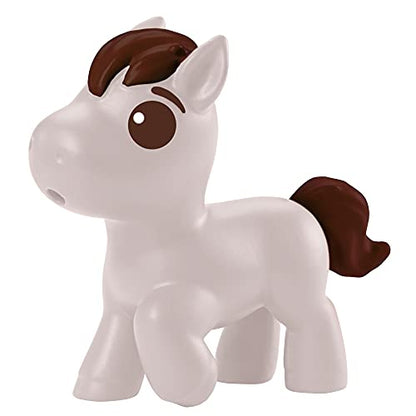 Mattel Spirit Untamed Young Lucky Doll (Approx. 4-in), 5 Movable Joints & Story Accessories: Rocking Horse, Small Horse & More, Great Gift for Ages 3 Years Old & Up