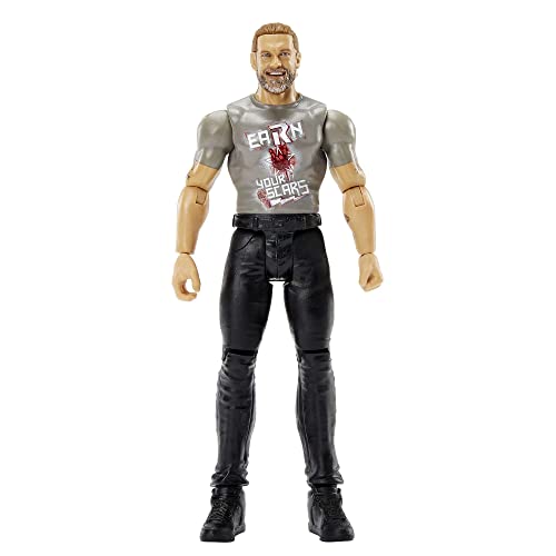 Mattel WWE Basic Action Figure, Edge, Posable 6-inch Collectible for Ages 6 Years Old & Up