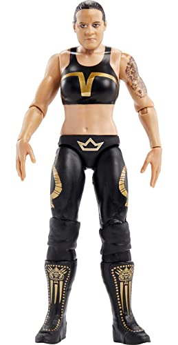 WWE Basic Shayna Baszler Action Figure, Posable 6-inch Collectible for Ages 6 Years Old & Up, Series # 127