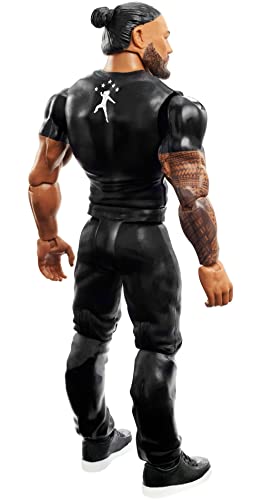 WWE Basic Roman Reigns Action Figure, Posable 6-inch Collectible for Ages 6 Years Old & Up