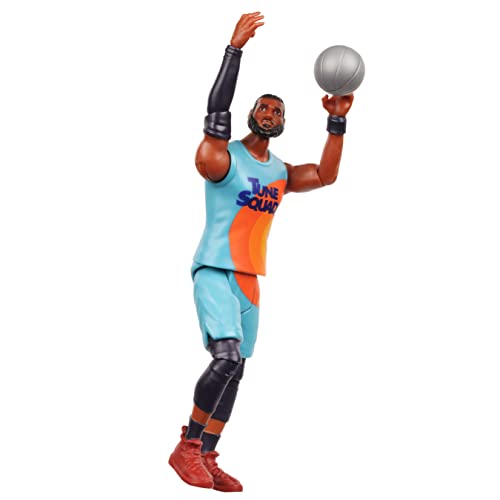 Moose Toys Space Jam: A New Legacy - Baller Action Figure - 5" Lebron James with Acme Rocket Pack 4000