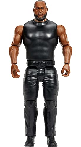 WWE Basic Omos Action Figure, Posable 6-inch Collectible for Ages 6 Years Old & Up