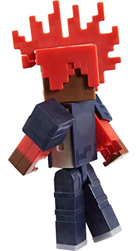 Mattel Minecraft Creator Series Wrist Spikes Figure, Collectible Building Toy, 3.25-inch Action Figure with Accessories, Gift for Ages 6 Years & Older