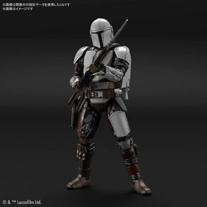 Bandai Hobby - The Mandalorian - Mandalorian Beskar Armor, Bandai Spirits 1/12 Star Wars Model Kit