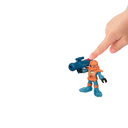 Imaginext Reef Diver Figure with Shark & Accessories