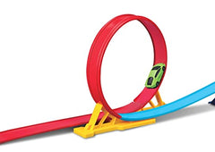 Maisto Single Loop Launcher with Die Cast Green Lamborghini Racer Car