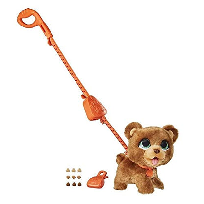 FurReal Poopalots Big Wags Interactive Pet Toy, Connectible Leash System, Ages 4 and Up (E8947)