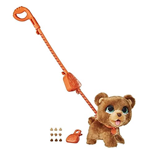 FurReal Poopalots Big Wags Interactive Pet Toy, Connectible Leash System, Ages 4 and Up (E8947)