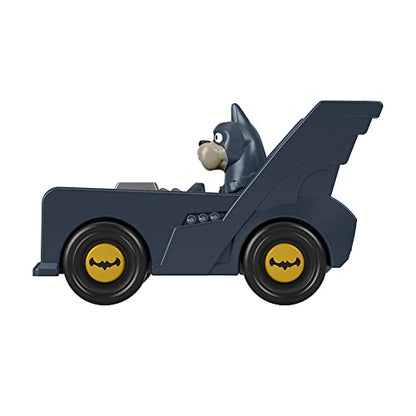 Fisher-Price Die-Cast Metal Superhero Vehicles Inspired by DC League of Superpets Movie - Batdog Ace in Batmobile