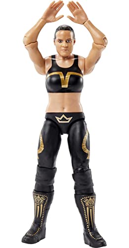 WWE Basic Shayna Baszler Action Figure, Posable 6-inch Collectible for Ages 6 Years Old & Up, Series # 127