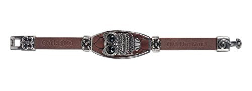 God Is Good Owl Women's Contempo Bracelet