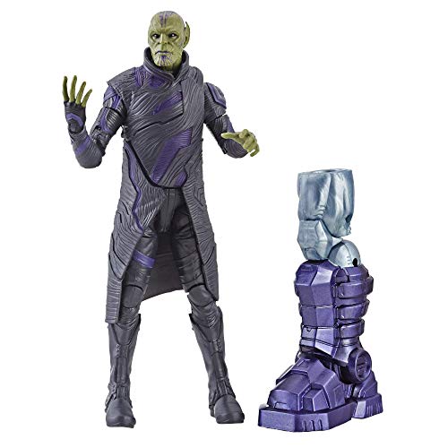 Marvel Captain Marvel 6-inch Legends Talos Skrull Figure for Collectors, Kids, and Fans