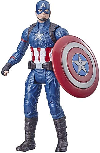 Avengers Marvel Captain America 6"-Scale Marvel Super Hero Action Figure Toy