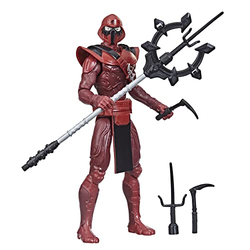 Snake Eyes: G.I. Joe Origins Red Ninja Action Figure Collectible Toy with Action Feature and Accessories, Toys for Kids Ages 4 and Up