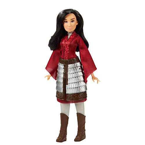 Disney Mulan Fashion Doll with Skirt Armor, Shoes, Pants, and Top, Inspired by Disney's Mulan Movie, Toy for Kids and Collectors