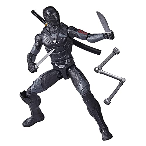 G. I. Joe Snake Eyes: G.I. Joe Origins Snakes Eyes Action Figure Collectible Toy with Fun Action Feature and Accessories, Toys for Kids Ages 4 and Up