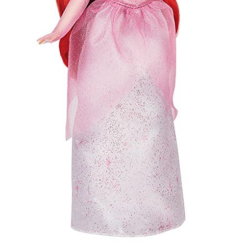 Disney Princess Comfy Squad Comfy to Classic Ariel Fashion Doll with Extra Outfit and Shoes, Toy for Girls 5 Years and Up