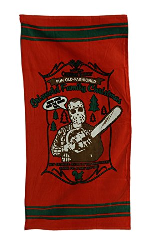 Factory Entertainment National Lampoon's Christmas Vacation Chainsaw Clark Beach Towel