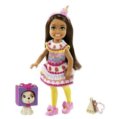Barbie Club Chelsea Dress-Up Doll (6-inch Blonde) in Burger