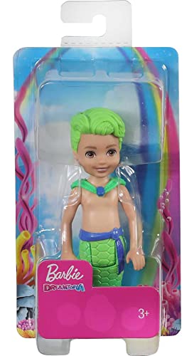 Barbie Dreamtopia Chelsea Mermaid Doll with Pink Hair & Tail'