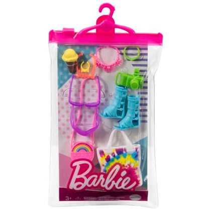 Barbie Accessories Neon Festival Pack With 11 Storytelling Pieces For Barbie Dolls