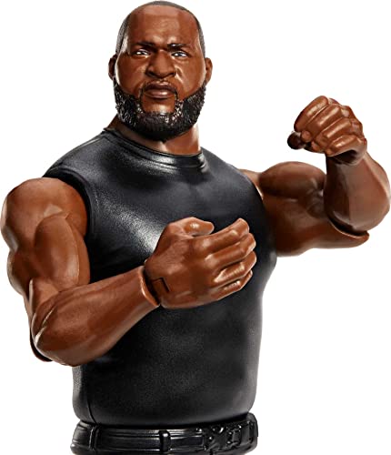 WWE Basic Omos Action Figure, Posable 6-inch Collectible for Ages 6 Years Old & Up