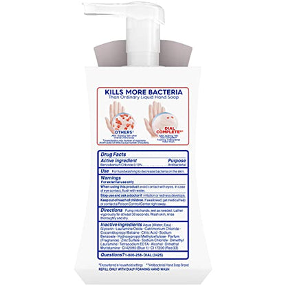 Dial Complete Antibacterial Foaming Hand Soap 1