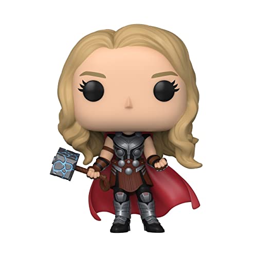 POP! Thor Love and Thunder: Mighty Thor Without Helmet (Marvel) Special Edition (Metallic)