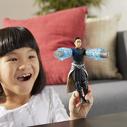 Marvel Hasbro Hasbro Shang-Chi and The Legend of The Ten Rings Wenwu 6-inch Action Figure Toy with Ten Rings Power Attack Feature for Kids Ages 4 and Up