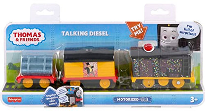 Thomas & Friends Motorized Toy Train Talking Percy Engine with Phrases