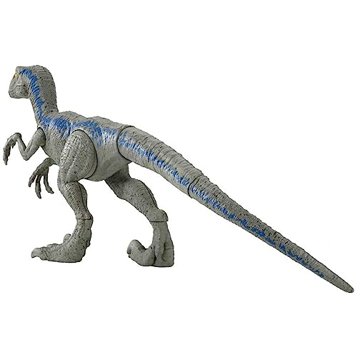 MATTEL Velocirapator Blue Jurassic World 12" Dinosaur